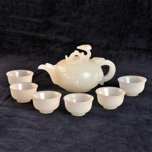 厂家直供玉石酒具与茶具 家居用品与高档礼品的完美融合